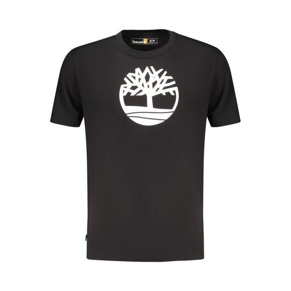 Timberland Black Cotton Men's Men's T-Shirt